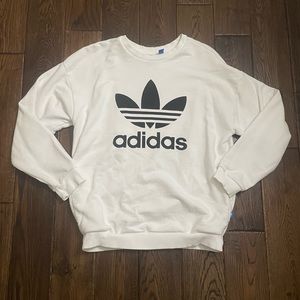 White adidas sweatshirt